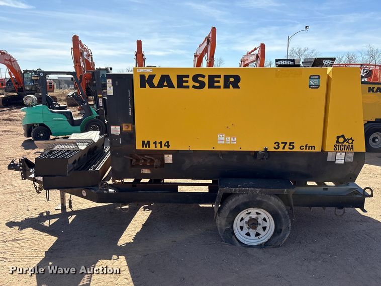 image for item EU4919 2015 Kaeser M114 air compressor