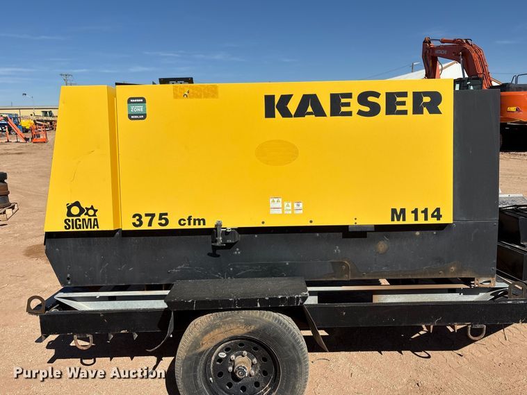image for item EU4919 2015 Kaeser M114 air compressor