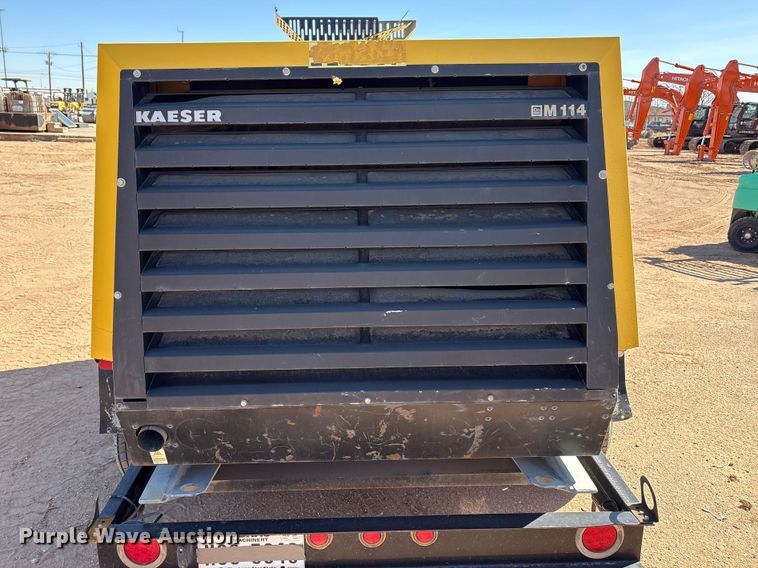 image for item EU4919 2015 Kaeser M114 air compressor