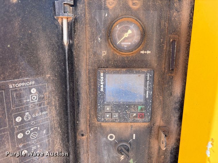 image for item EU4919 2015 Kaeser M114 air compressor