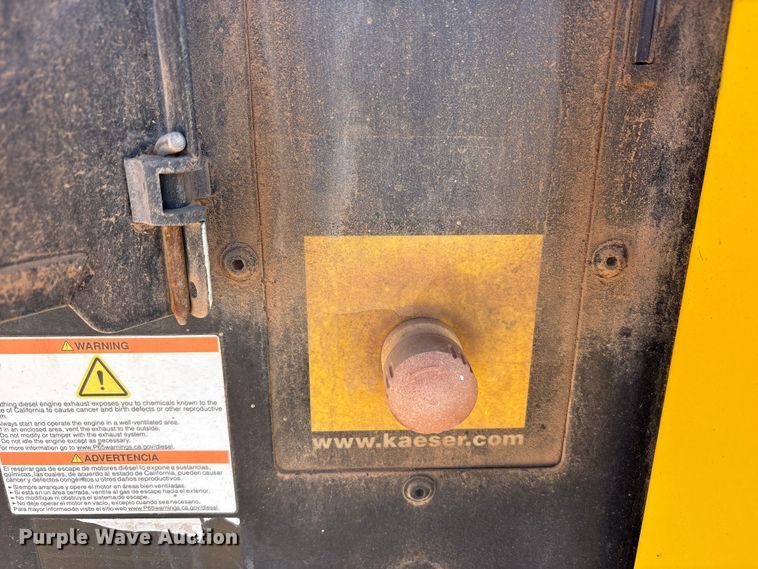 image for item EU4919 2015 Kaeser M114 air compressor