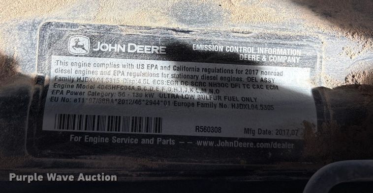 image for item EU4920 Chicago pneumatic CPS 400-150 JD8 air compressor