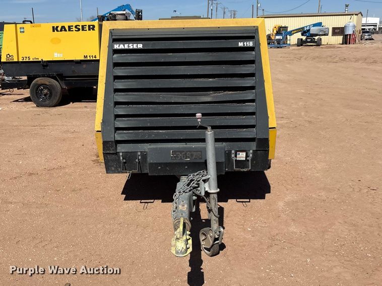 image for item EU4924 2022 Kaeser M118 air compressor