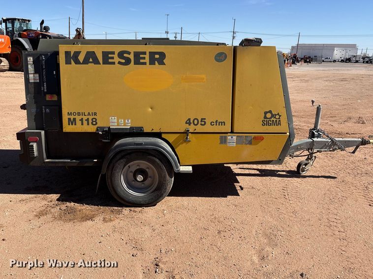 image for item EU4924 2022 Kaeser M118 air compressor