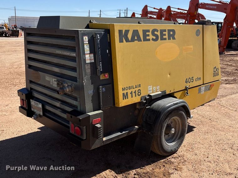 image for item EU4924 2022 Kaeser M118 air compressor