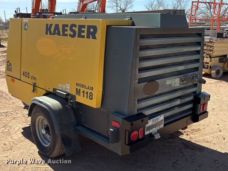 image for item EU4924 2022 Kaeser M118 air compressor