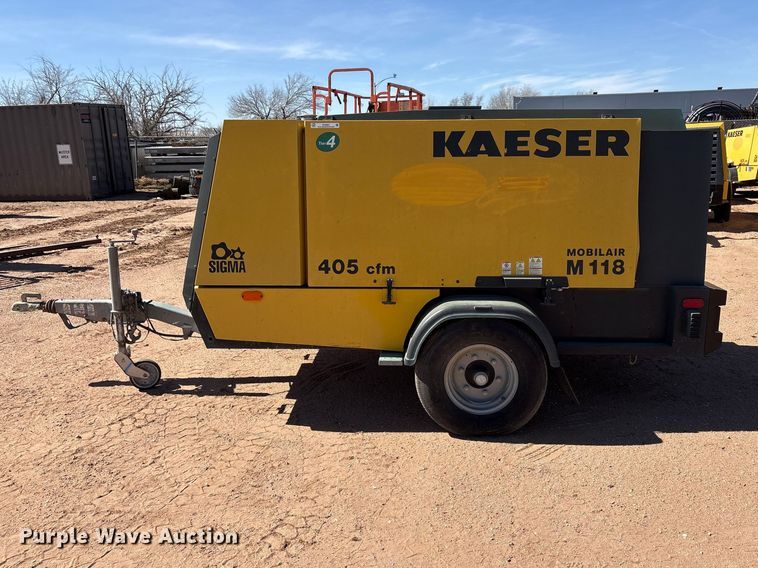 image for item EU4924 2022 Kaeser M118 air compressor