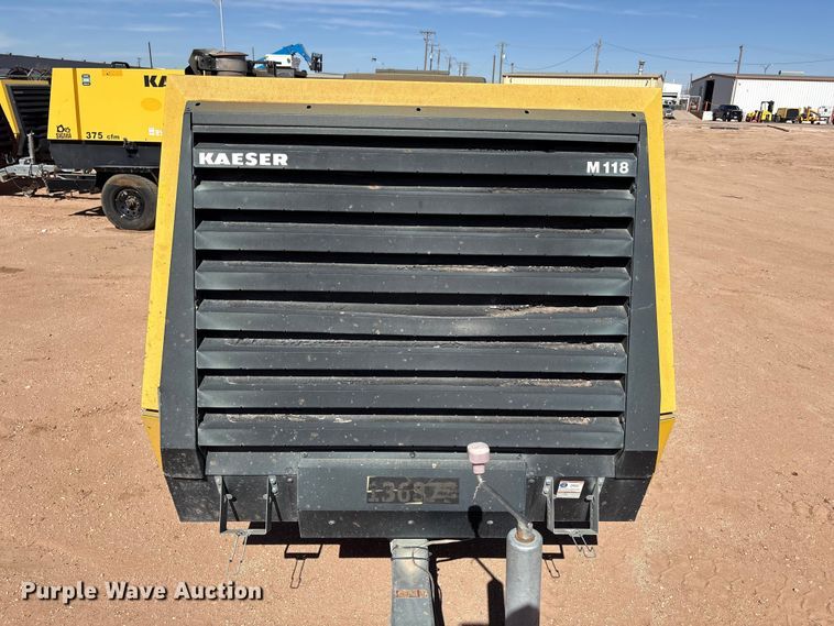 image for item EU4924 2022 Kaeser M118 air compressor