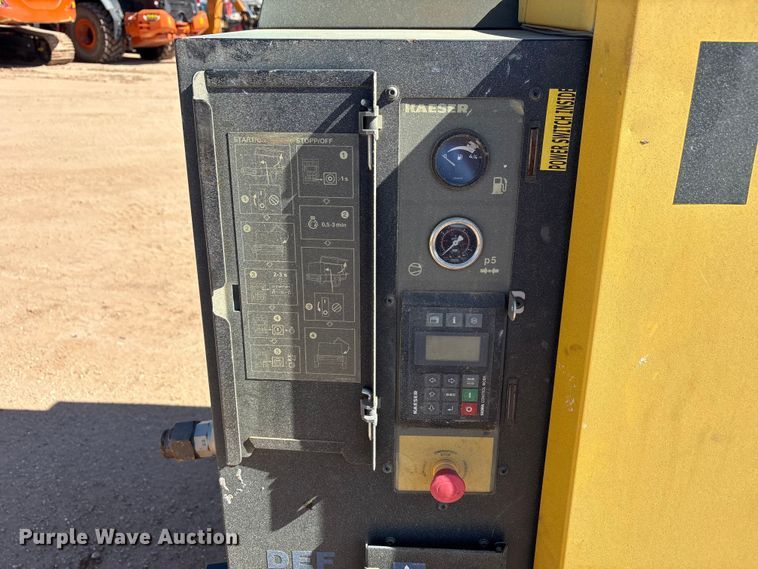 image for item EU4924 2022 Kaeser M118 air compressor