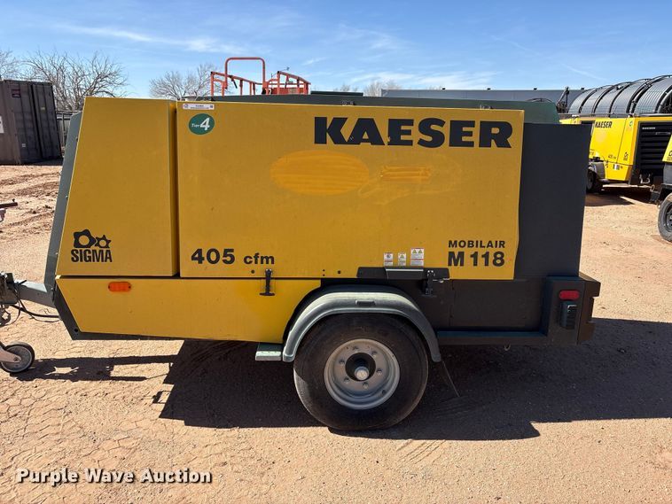 image for item EU4924 2022 Kaeser M118 air compressor