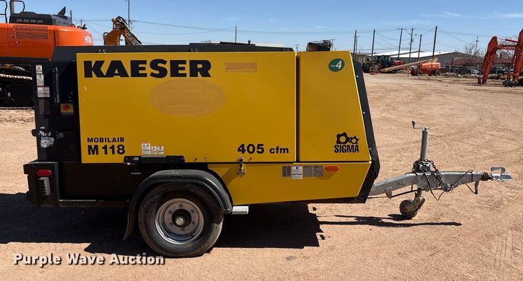 image for item EU4926 2022 Kaeser M118 air compressor