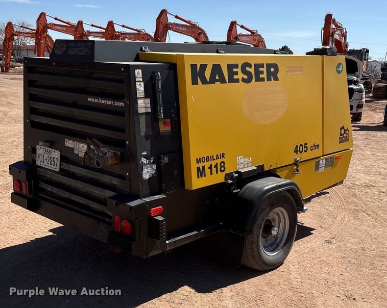 image for item EU4926 2022 Kaeser M118 air compressor