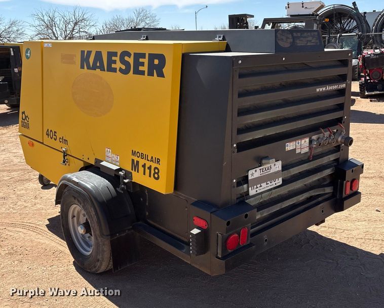 image for item EU4926 2022 Kaeser M118 air compressor