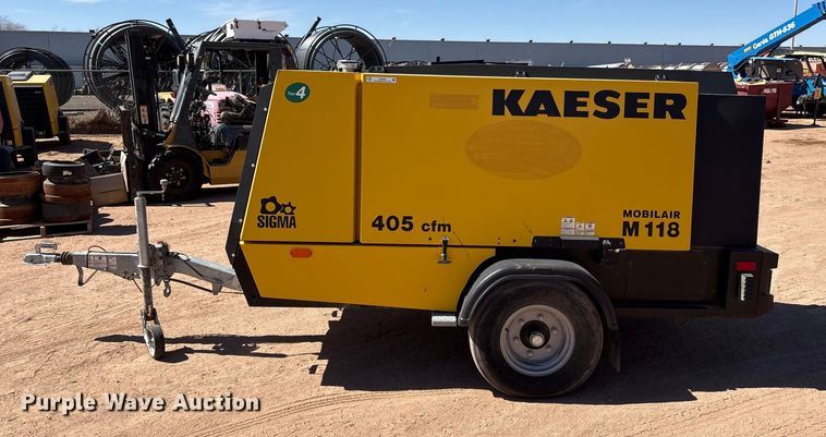 image for item EU4926 2022 Kaeser M118 air compressor
