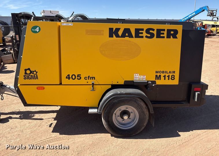 image for item EU4926 2022 Kaeser M118 air compressor
