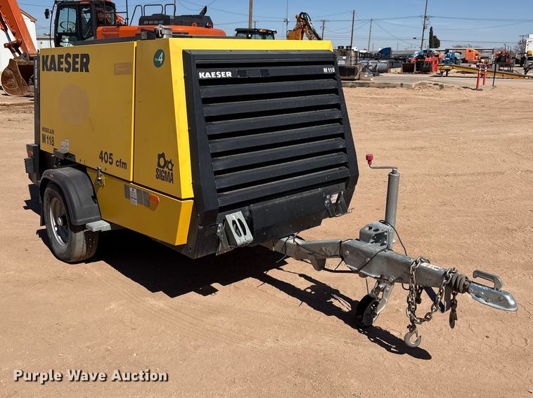 image for item EU4927 2022 Kaeser M118 air compressor
