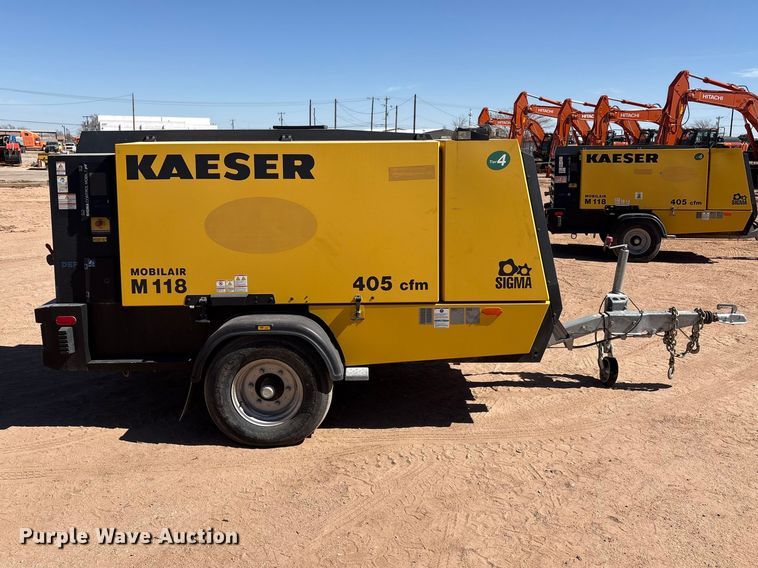 image for item EU4927 2022 Kaeser M118 air compressor