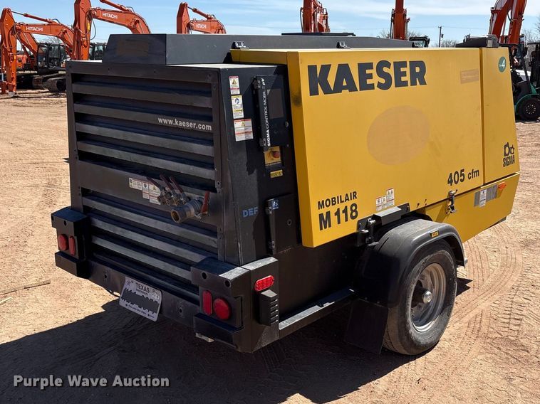 image for item EU4927 2022 Kaeser M118 air compressor
