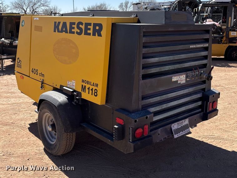 image for item EU4927 2022 Kaeser M118 air compressor