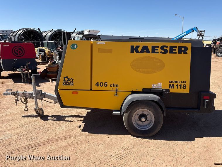image for item EU4927 2022 Kaeser M118 air compressor