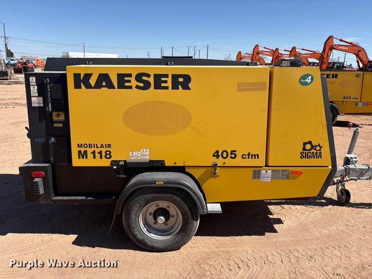 image for item EU4927 2022 Kaeser M118 air compressor