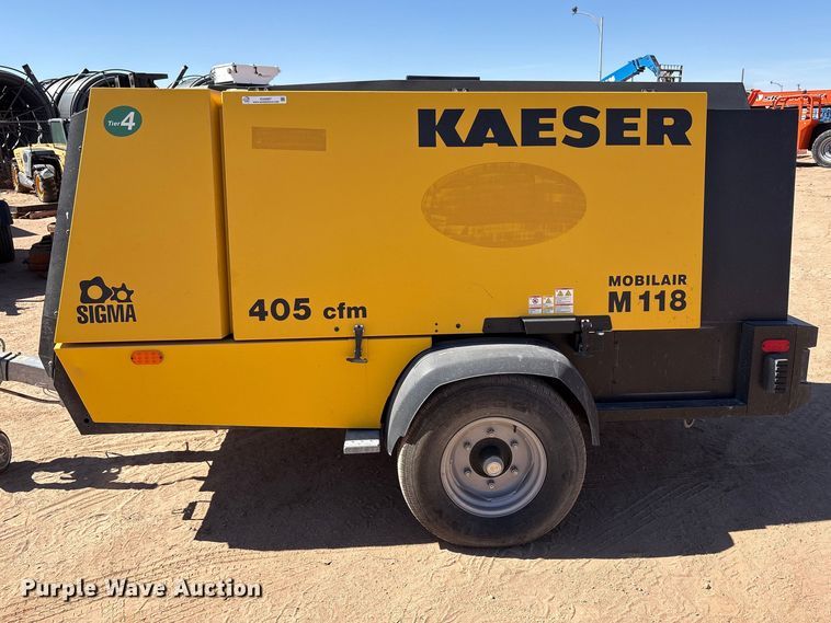 image for item EU4927 2022 Kaeser M118 air compressor