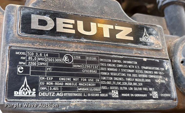 image for item EU4929 Kaeser M118 air compressor