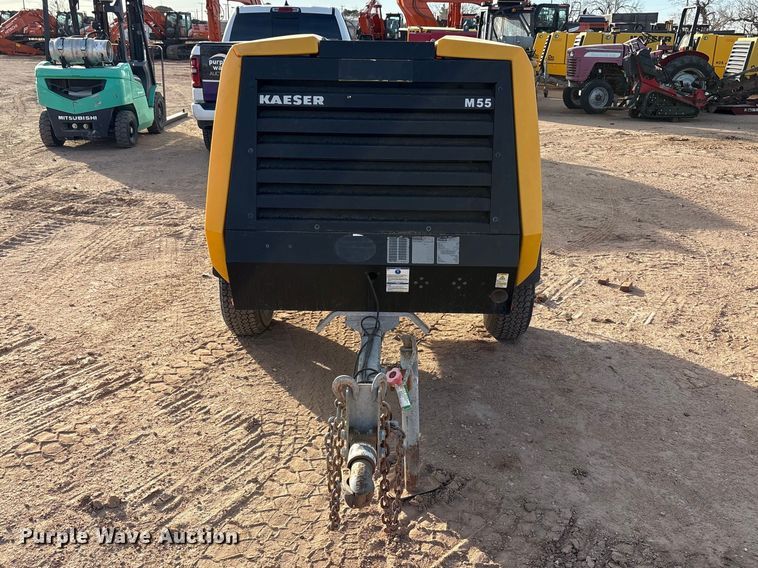image for item EU4930 2022 Kaeser M55 air compressor