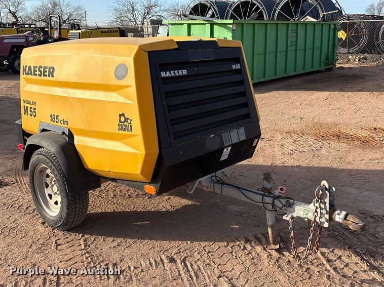 image for item EU4930 2022 Kaeser M55 air compressor