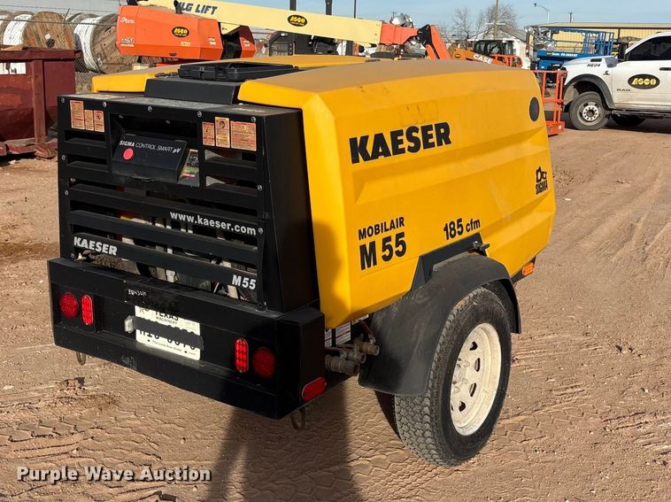 image for item EU4930 2022 Kaeser M55 air compressor