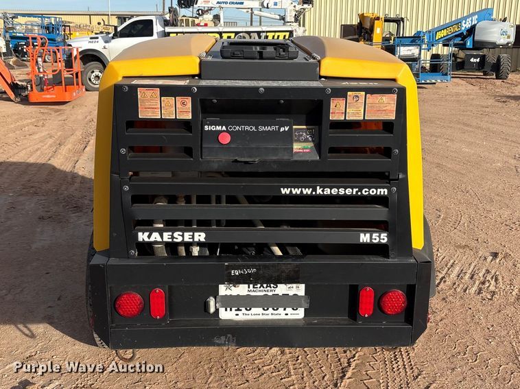 image for item EU4930 2022 Kaeser M55 air compressor