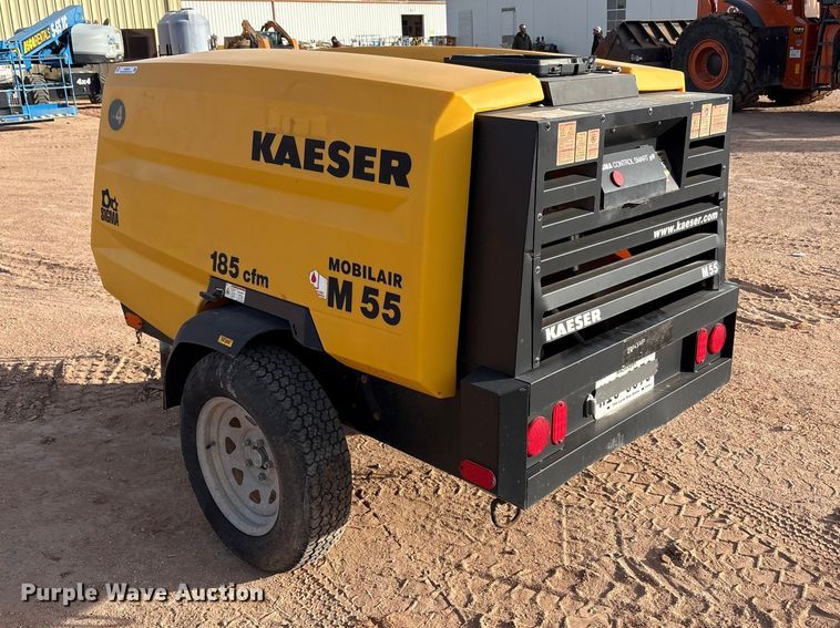image for item EU4930 2022 Kaeser M55 air compressor