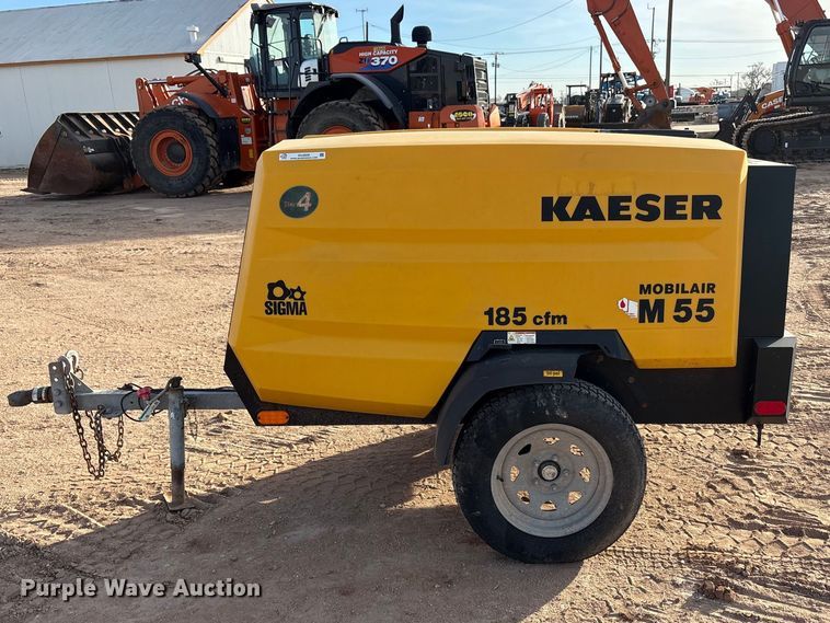 image for item EU4930 2022 Kaeser M55 air compressor