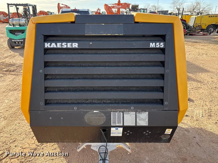 image for item EU4930 2022 Kaeser M55 air compressor