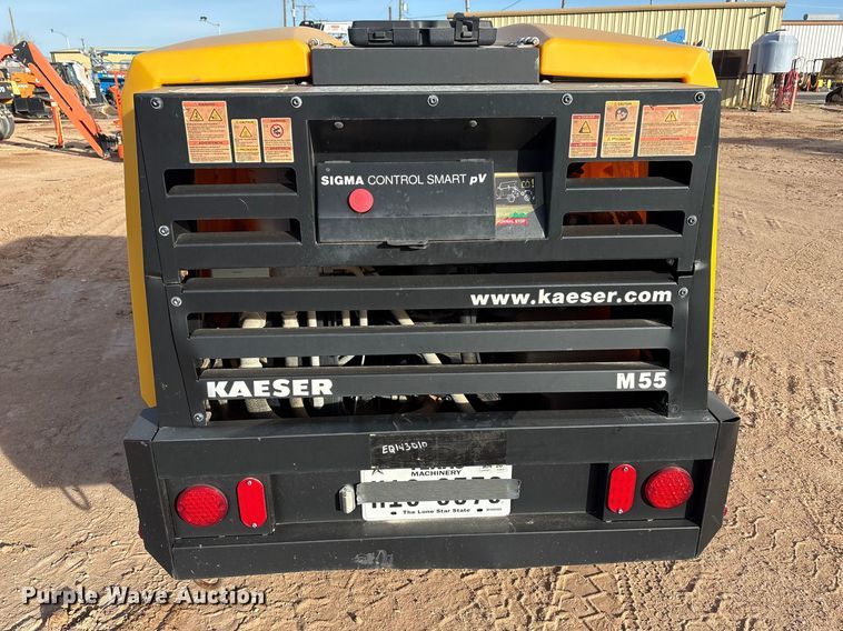 image for item EU4930 2022 Kaeser M55 air compressor