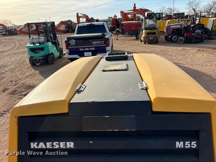 image for item EU4930 2022 Kaeser M55 air compressor