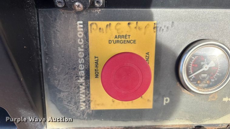 image for item EU4930 2022 Kaeser M55 air compressor