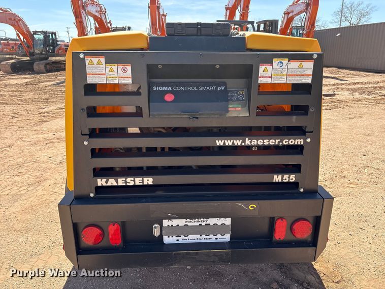 image for item EU4931 Kaeser M55 air compressor