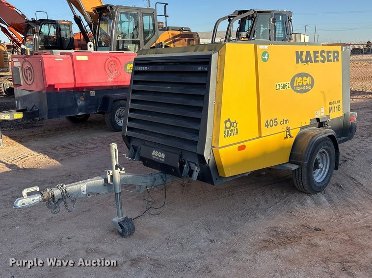 image for item EU4932 2021 Kaeser M118 air compressor