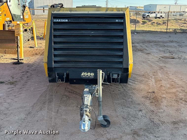 image for item EU4932 2021 Kaeser M118 air compressor
