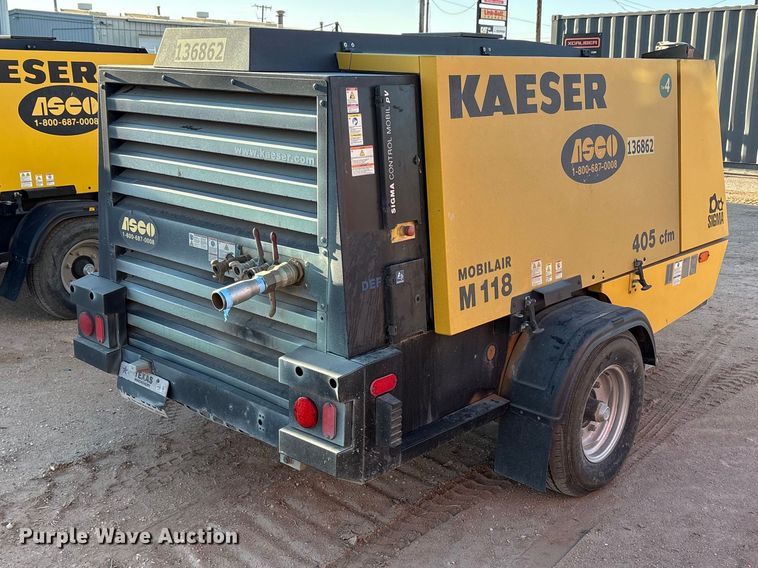 image for item EU4932 2021 Kaeser M118 air compressor