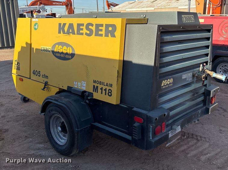 image for item EU4932 2021 Kaeser M118 air compressor