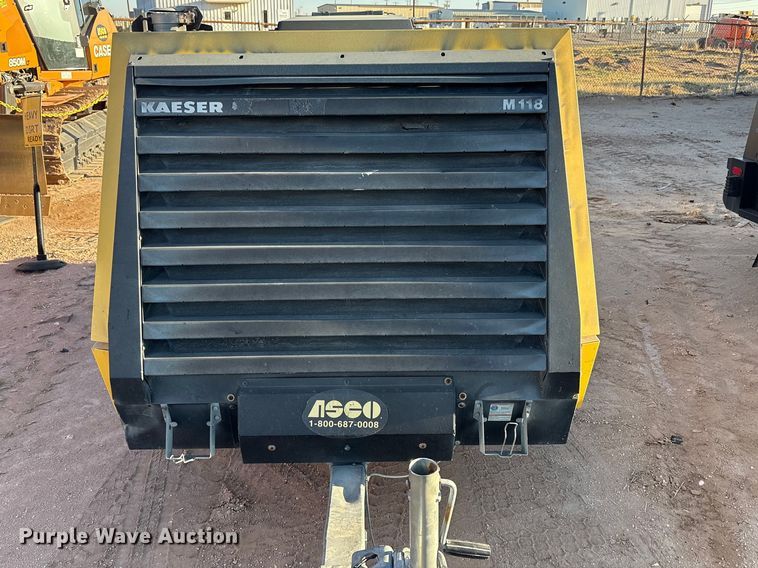 image for item EU4932 2021 Kaeser M118 air compressor