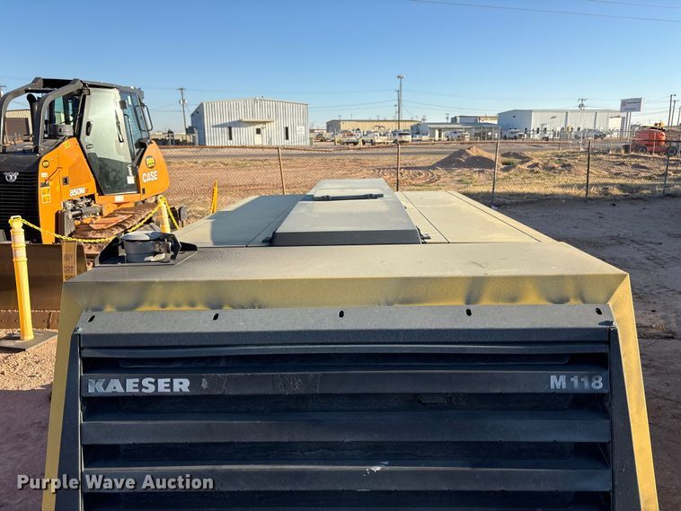 image for item EU4932 2021 Kaeser M118 air compressor