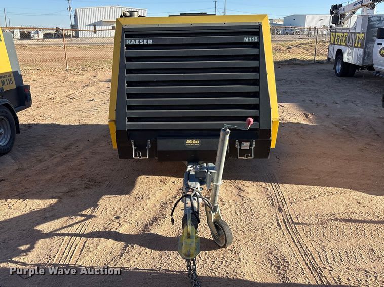 image for item EU4933 2022 Kaeser M118 air compressor