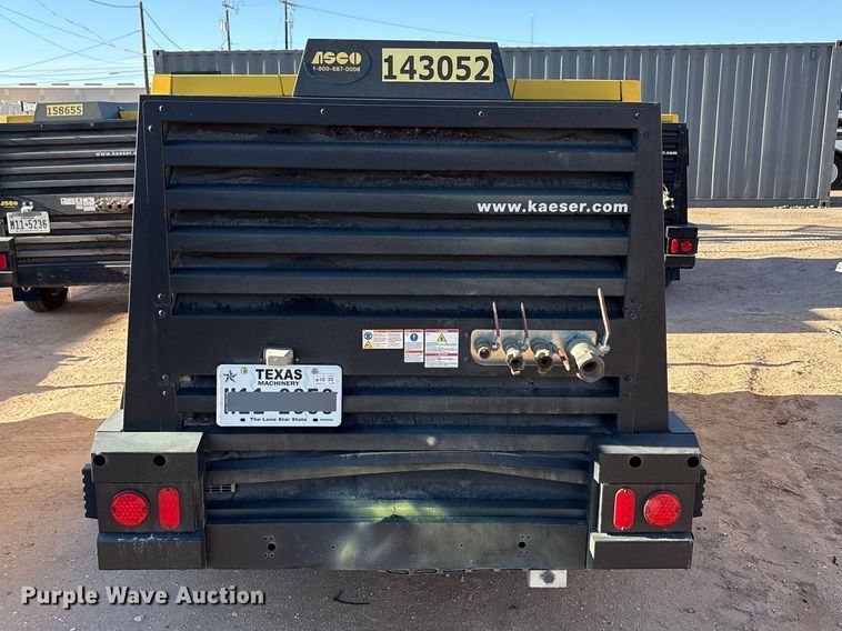 image for item EU4933 2022 Kaeser M118 air compressor