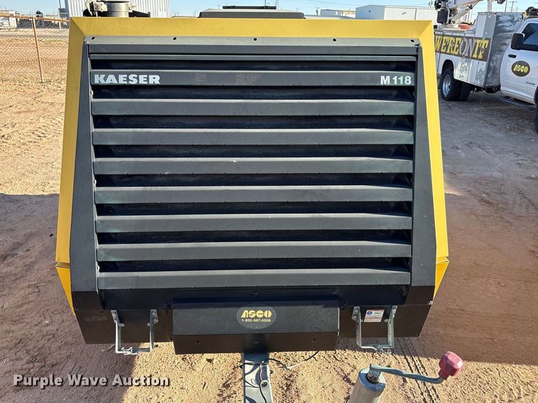 image for item EU4933 2022 Kaeser M118 air compressor