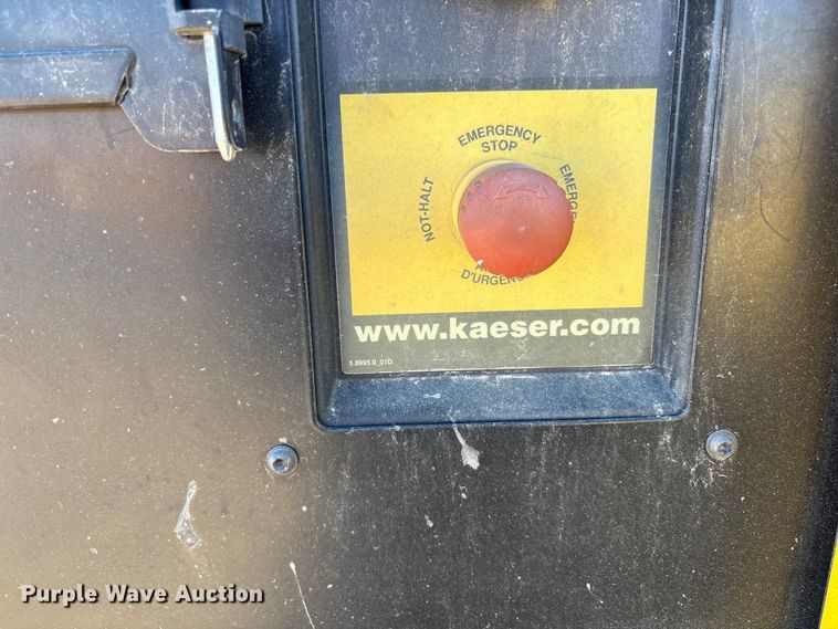 image for item EU4933 2022 Kaeser M118 air compressor