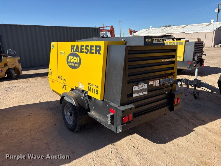 image for item EU4934 2022 Kaeser M118 air compressor
