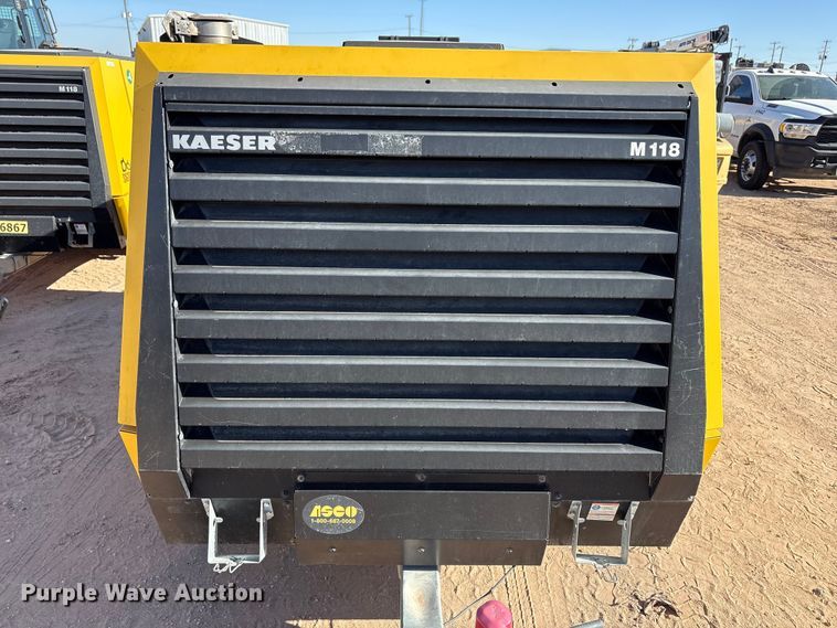 image for item EU4934 2022 Kaeser M118 air compressor